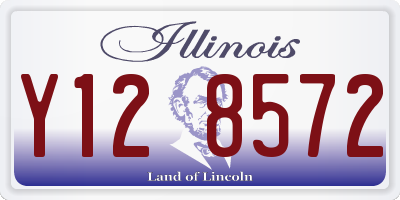IL license plate Y128572