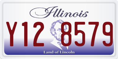 IL license plate Y128579