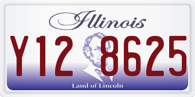 IL license plate Y128625