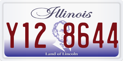 IL license plate Y128644