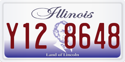 IL license plate Y128648