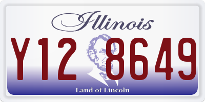 IL license plate Y128649