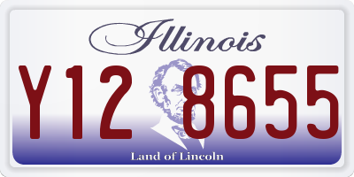 IL license plate Y128655