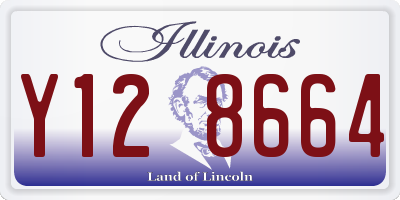 IL license plate Y128664