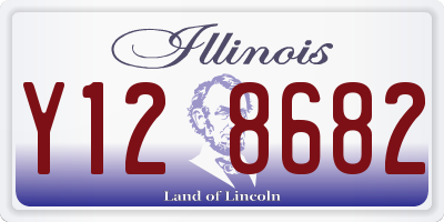 IL license plate Y128682