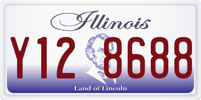 IL license plate Y128688