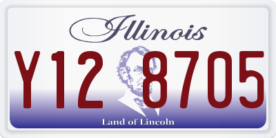 IL license plate Y128705