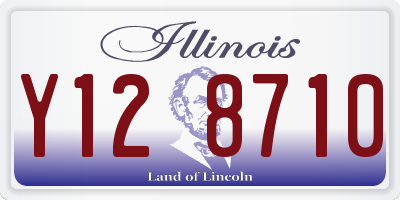 IL license plate Y128710