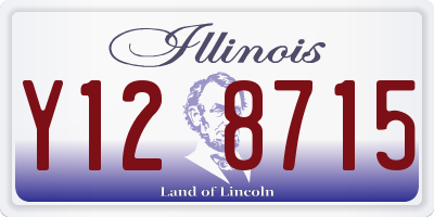 IL license plate Y128715
