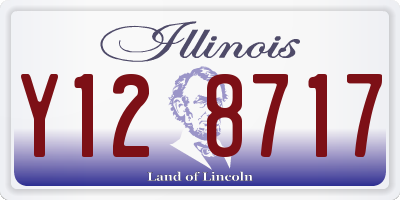 IL license plate Y128717