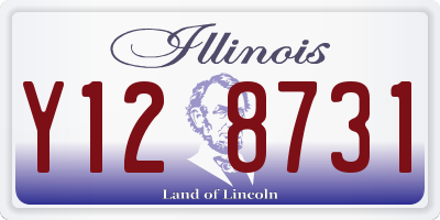 IL license plate Y128731