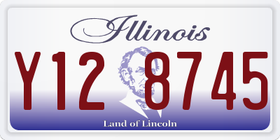 IL license plate Y128745