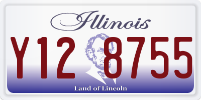 IL license plate Y128755
