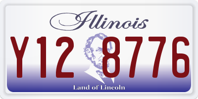 IL license plate Y128776