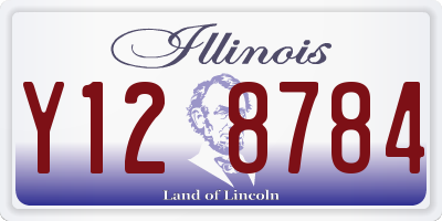 IL license plate Y128784