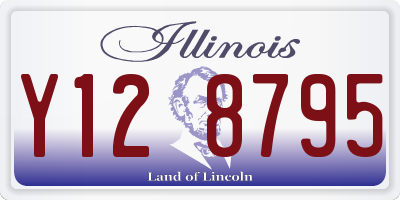 IL license plate Y128795