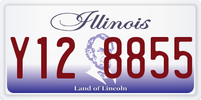 IL license plate Y128855