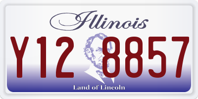 IL license plate Y128857