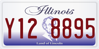 IL license plate Y128895