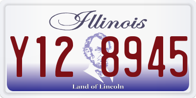 IL license plate Y128945