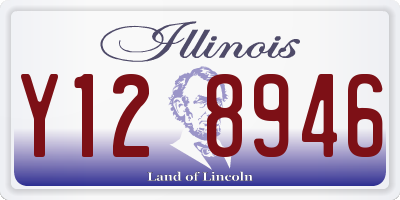 IL license plate Y128946