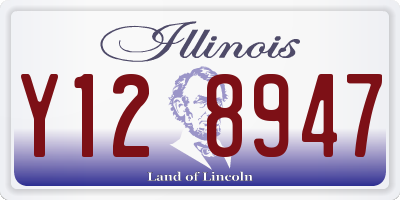 IL license plate Y128947