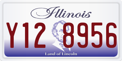 IL license plate Y128956