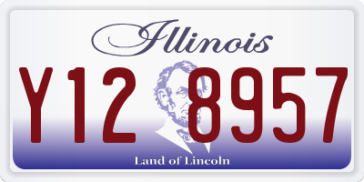 IL license plate Y128957