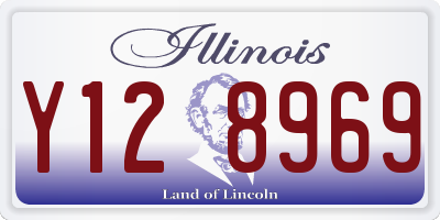 IL license plate Y128969