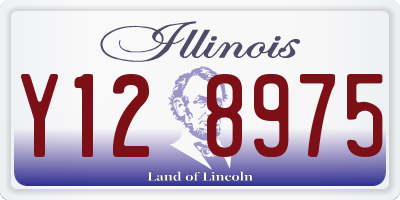 IL license plate Y128975