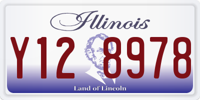 IL license plate Y128978