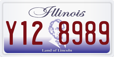 IL license plate Y128989