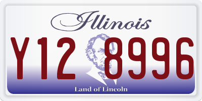 IL license plate Y128996