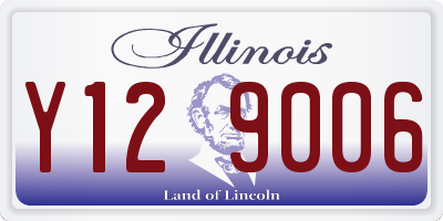 IL license plate Y129006