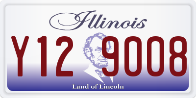 IL license plate Y129008