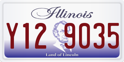 IL license plate Y129035
