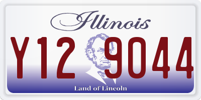 IL license plate Y129044