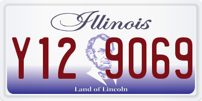 IL license plate Y129069