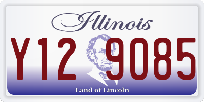 IL license plate Y129085