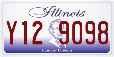 IL license plate Y129098