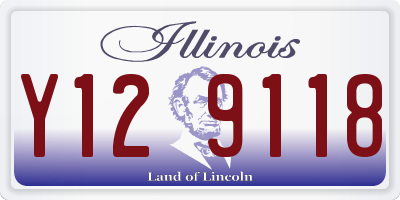 IL license plate Y129118