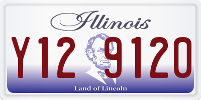 IL license plate Y129120