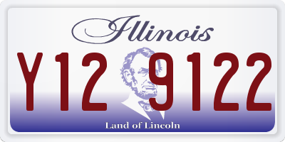 IL license plate Y129122