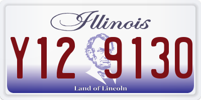 IL license plate Y129130