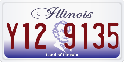 IL license plate Y129135