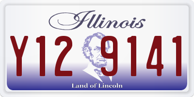 IL license plate Y129141