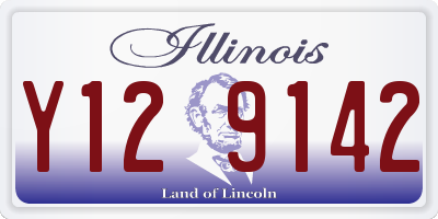 IL license plate Y129142