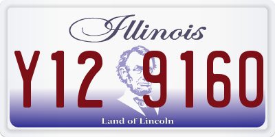 IL license plate Y129160