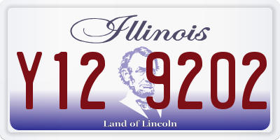 IL license plate Y129202