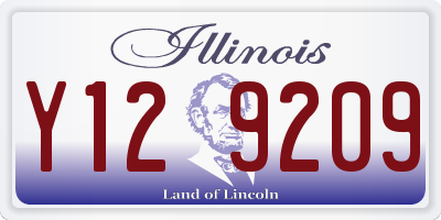 IL license plate Y129209